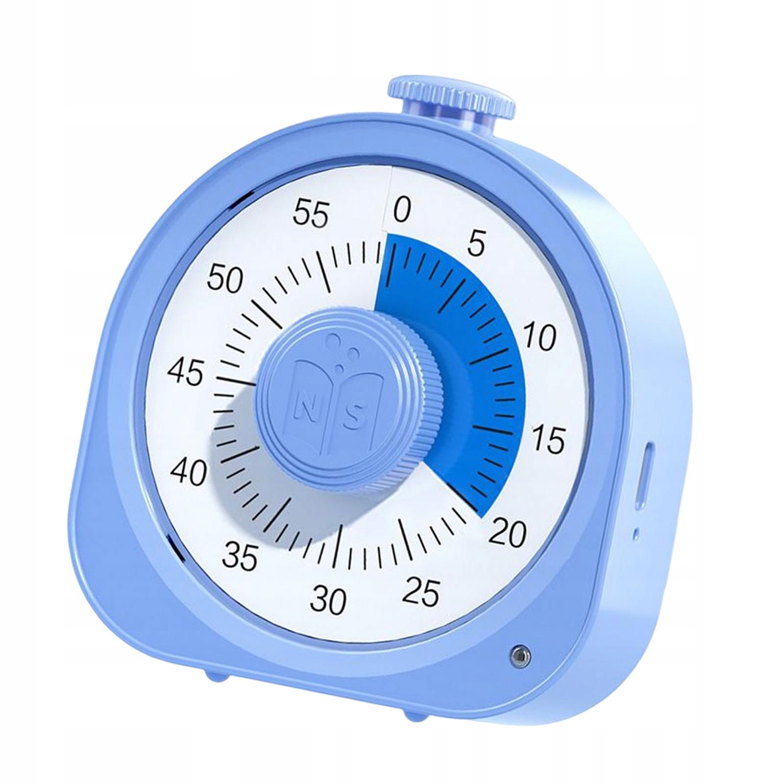 Timer wizualny Cichy zegar odliczający 1 przycisk Kolor beżowy