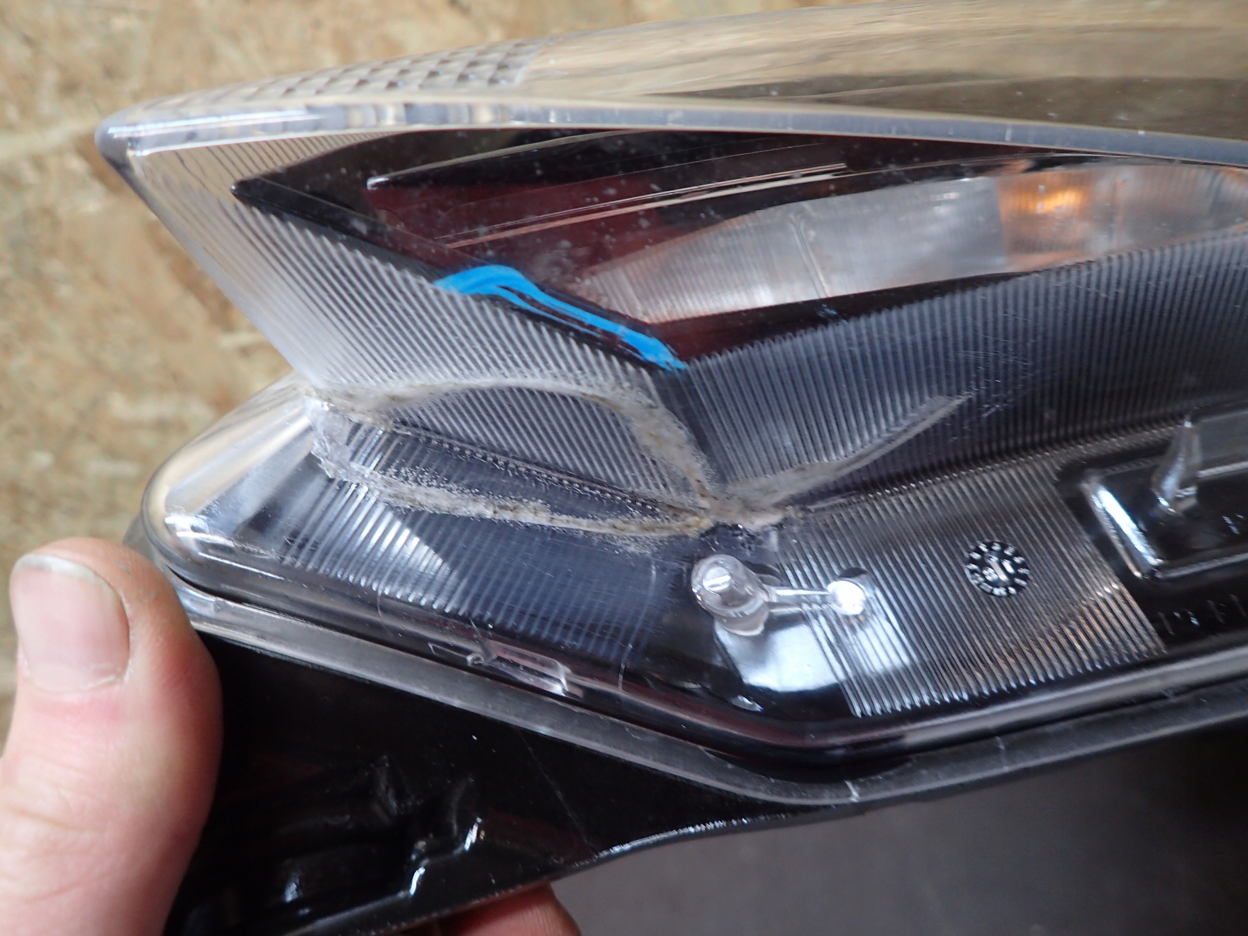 light front left SKODA FABIA III 3 lens LED