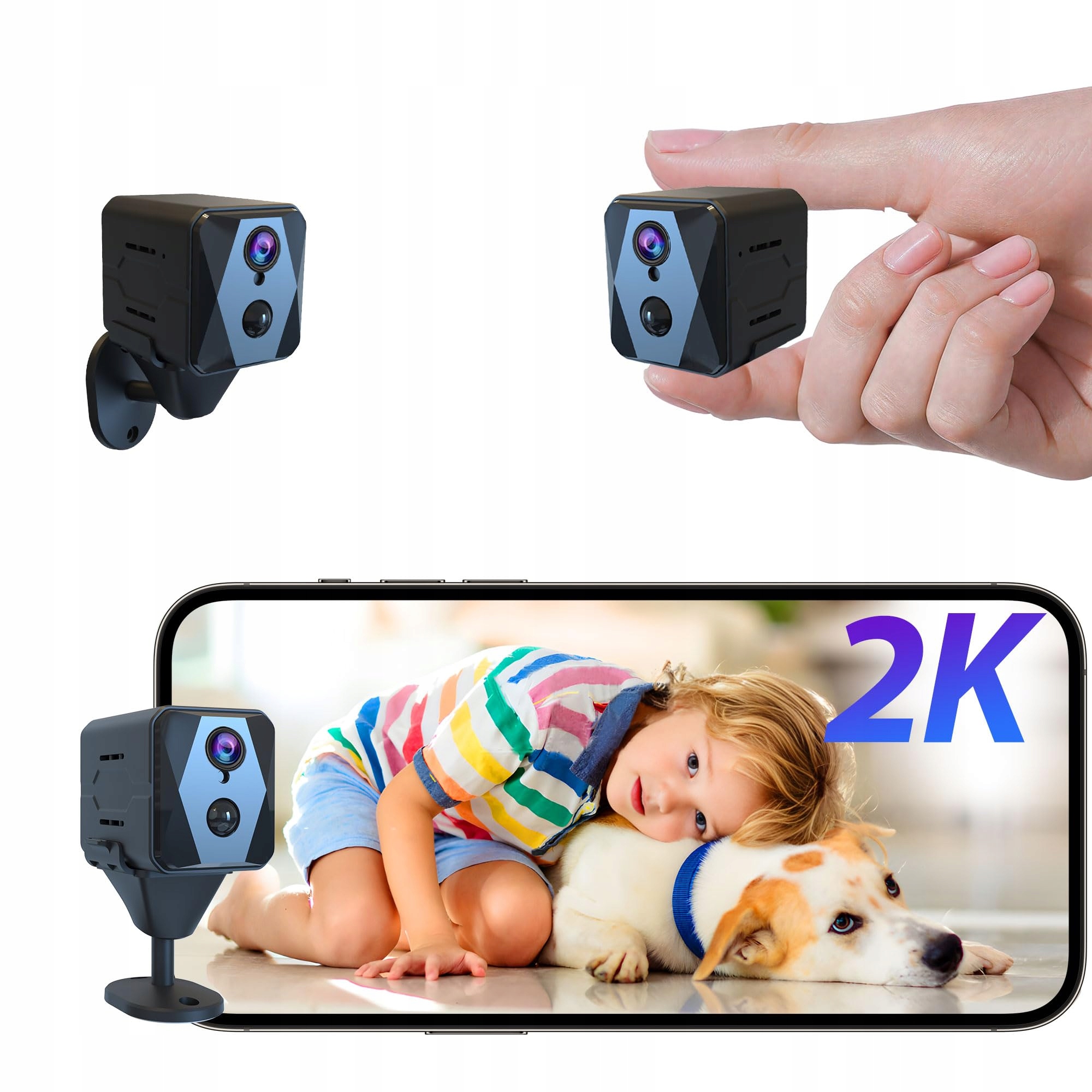 Aidowocam Mini Kamera 2k