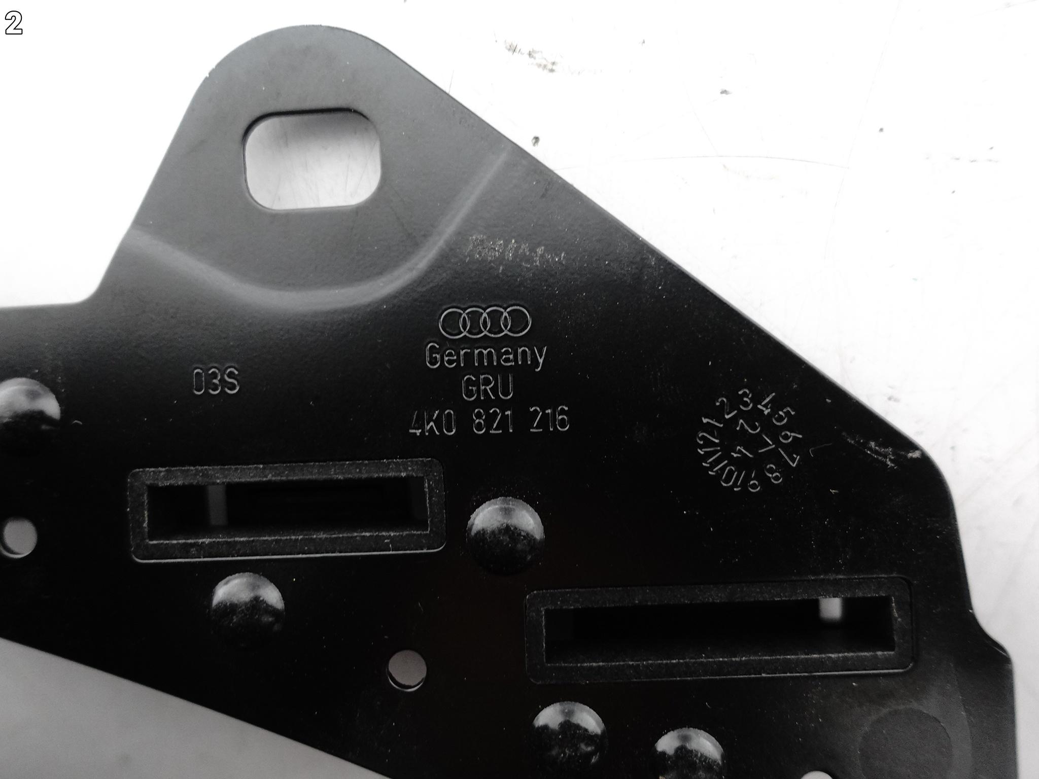 AUDI RS6 4K0 G5 C8 20-25 Support Support plaque Console Aile Avant Droite ORG