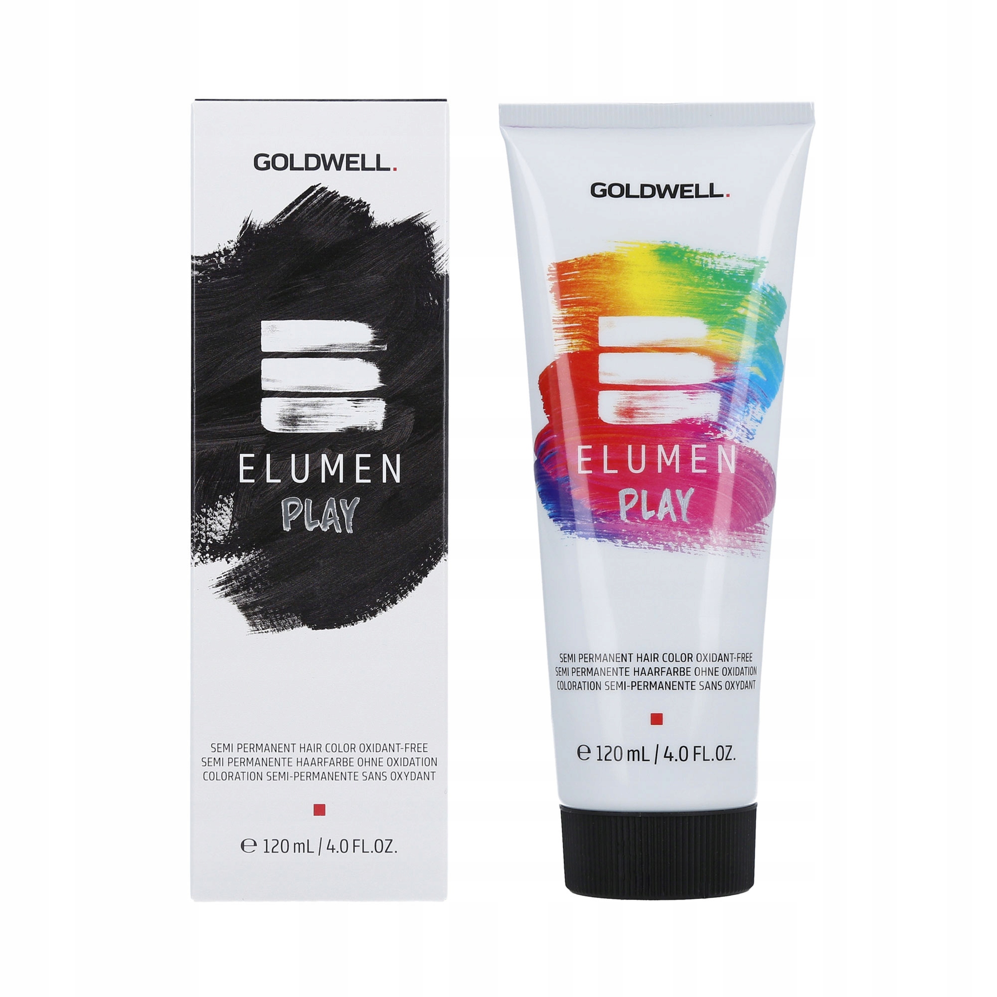 Elumen Play Black 120ml semi-permanentní barva
