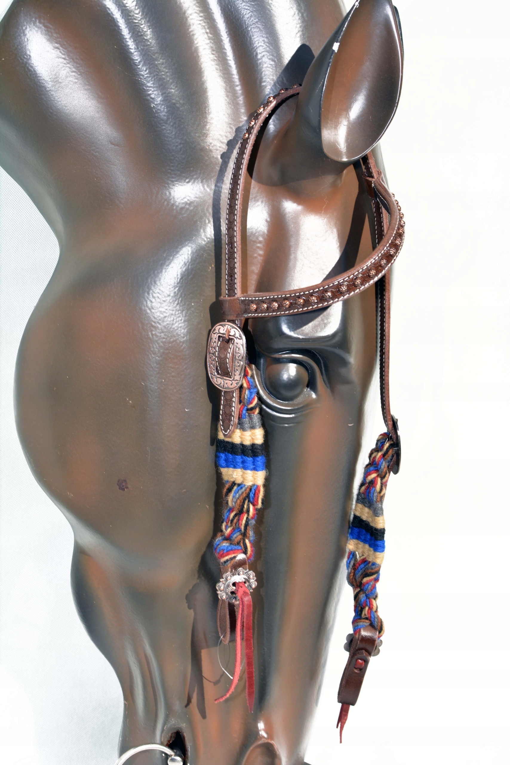 Ogłowie Western Na Jedno Ucho Usa Roz. Full