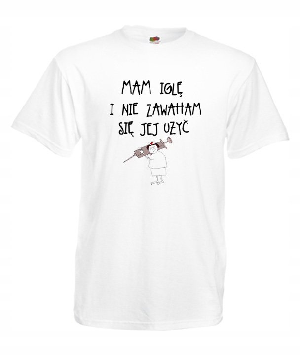 

XL Koszulka Męska Pielęgniarka Siostra Nurse