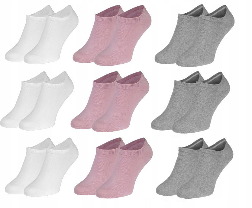 

Skarpety stopki bawełniane Iclo 9 par r. 35/38