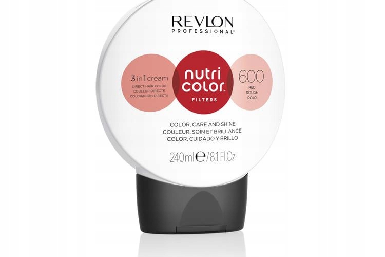 Revlon Nutri Color Filters Fashion 240 ML 600 Červená (červená)