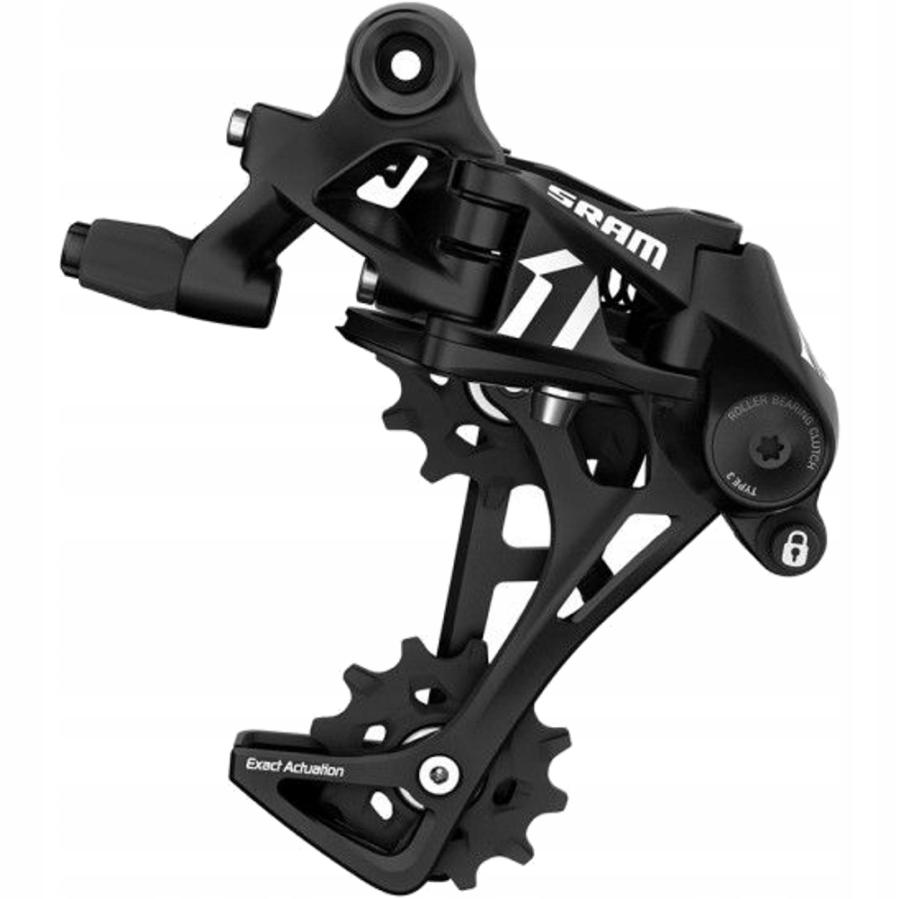 Sram Apex 1 Typ 3 Zadní přehazovačka Szosa Gravel 1x11 Dlouhý vozík 314 g