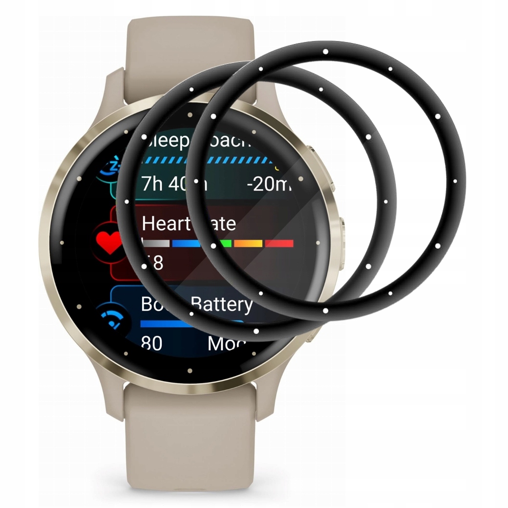 Szkło hartowane Wozinsky Full Glue do Garmin Venu 3S 41mm (2 szt.