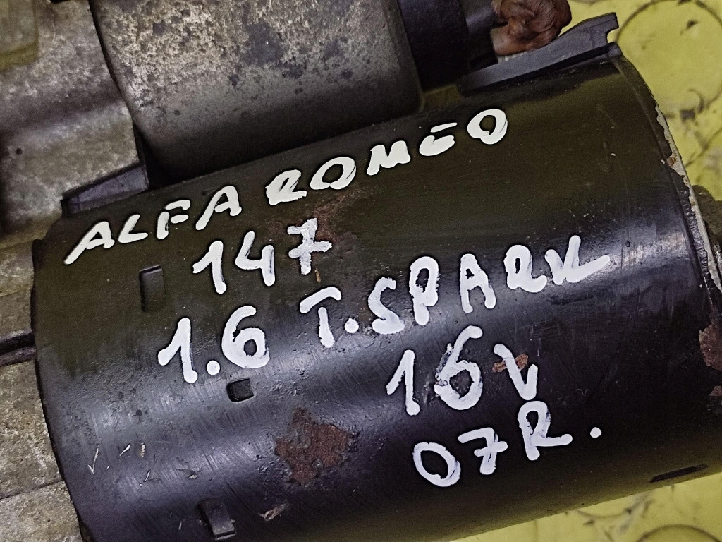 ALFA ROMEO 147 1.6 16V starter 0001107411