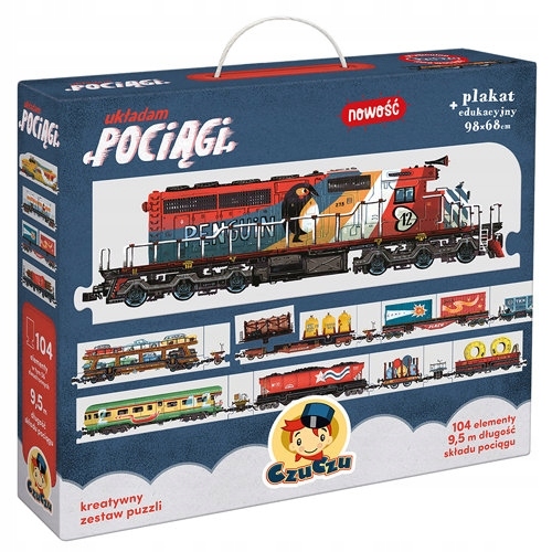 

CzuCzu puzzle 104: Układam pociągi