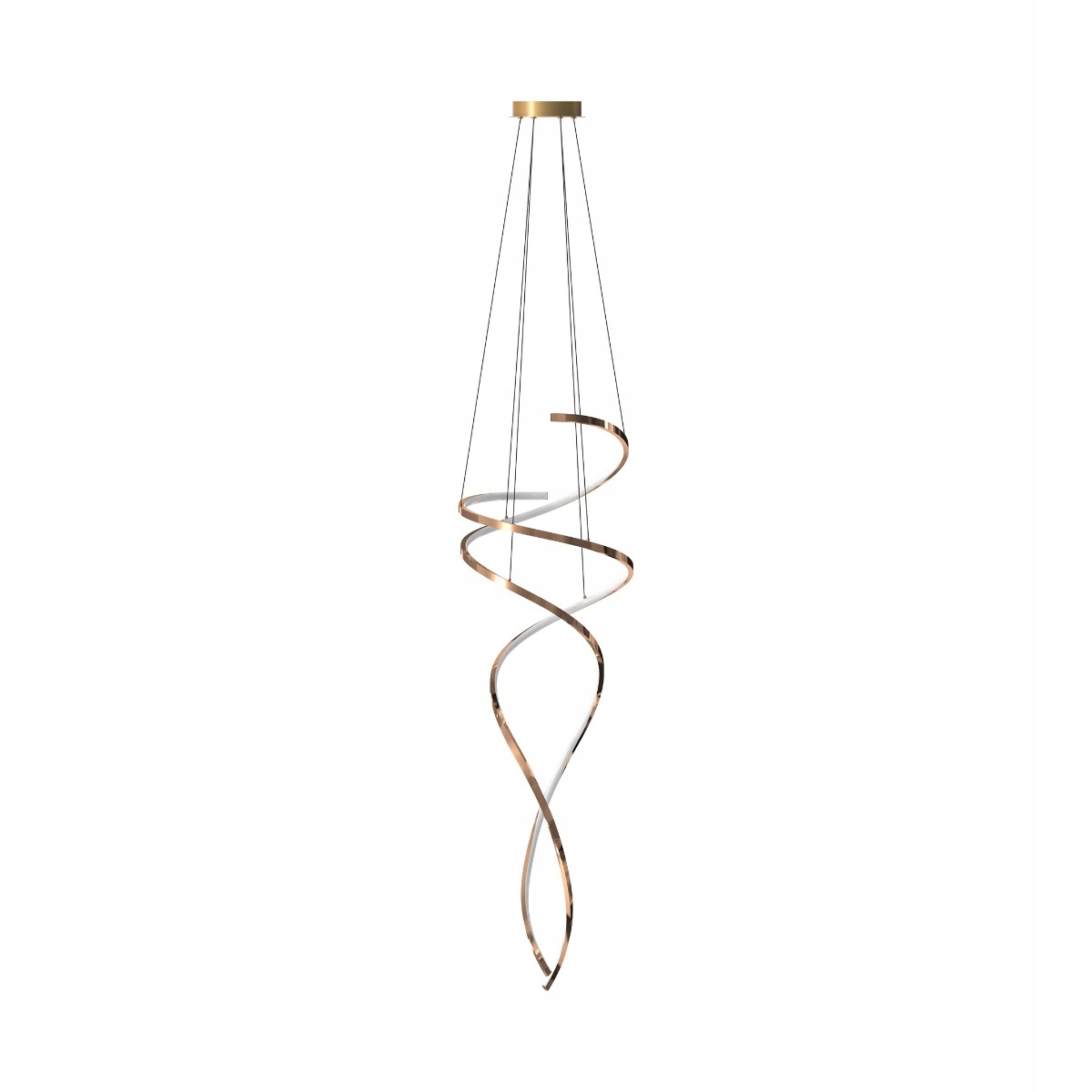 Zuma Line Závesná lampa Coco Led 68W Zlatá Moderná