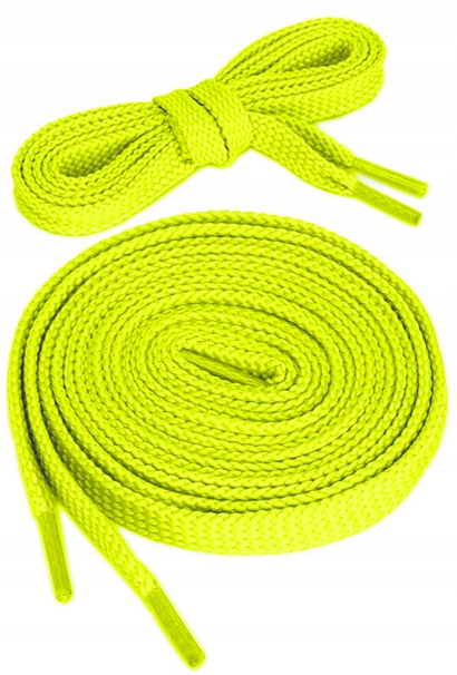 

Sznurówki Sznurowadła Płaskie 7 mm 150 cm neon