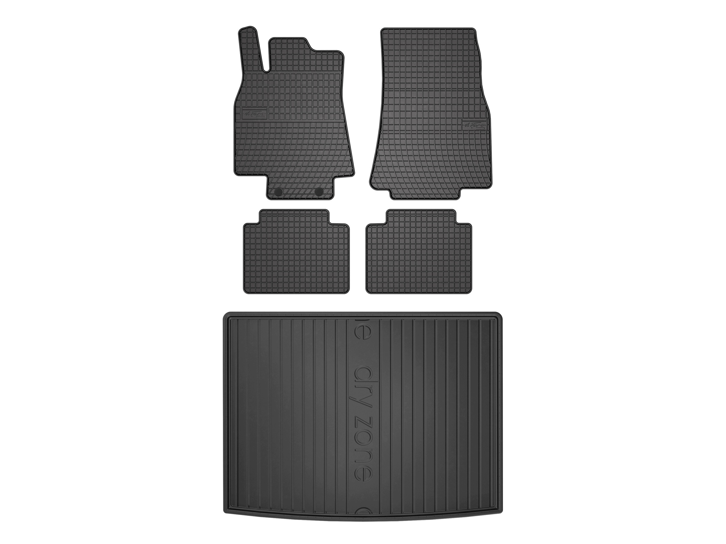 Dywaniki gumowe mata DryZone do: Mercedes B- Klasa W245 2005-2011