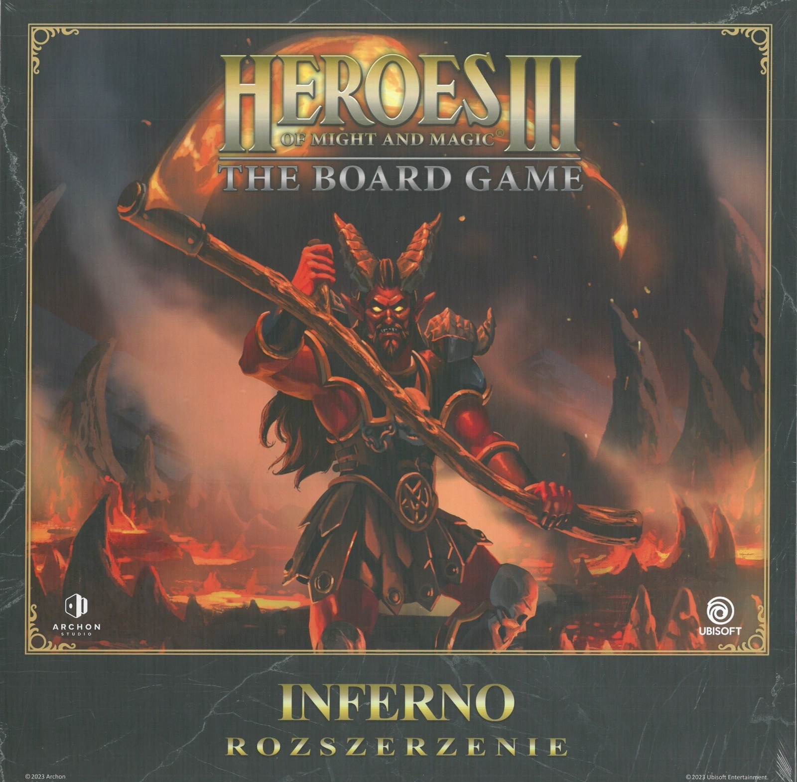 Heroes of Might and Magic III Inferno Rozszerzenie Inferno Expansion Pl