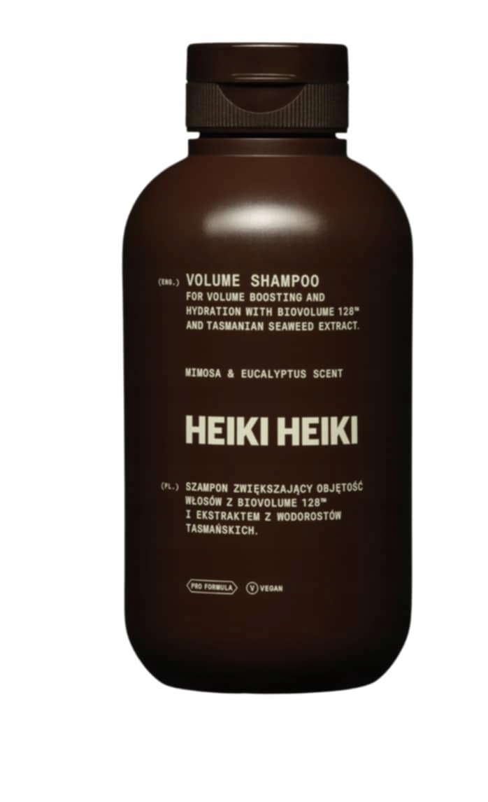 Heiki Heiki Volume szampon do włosów zwiększający objętość Mimosa 250 ml