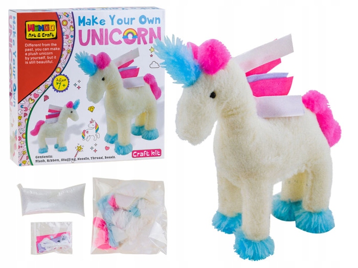 KREATYWNA MASKOTKA JEDNOROŻEC DIY ZRÓB TO SAM