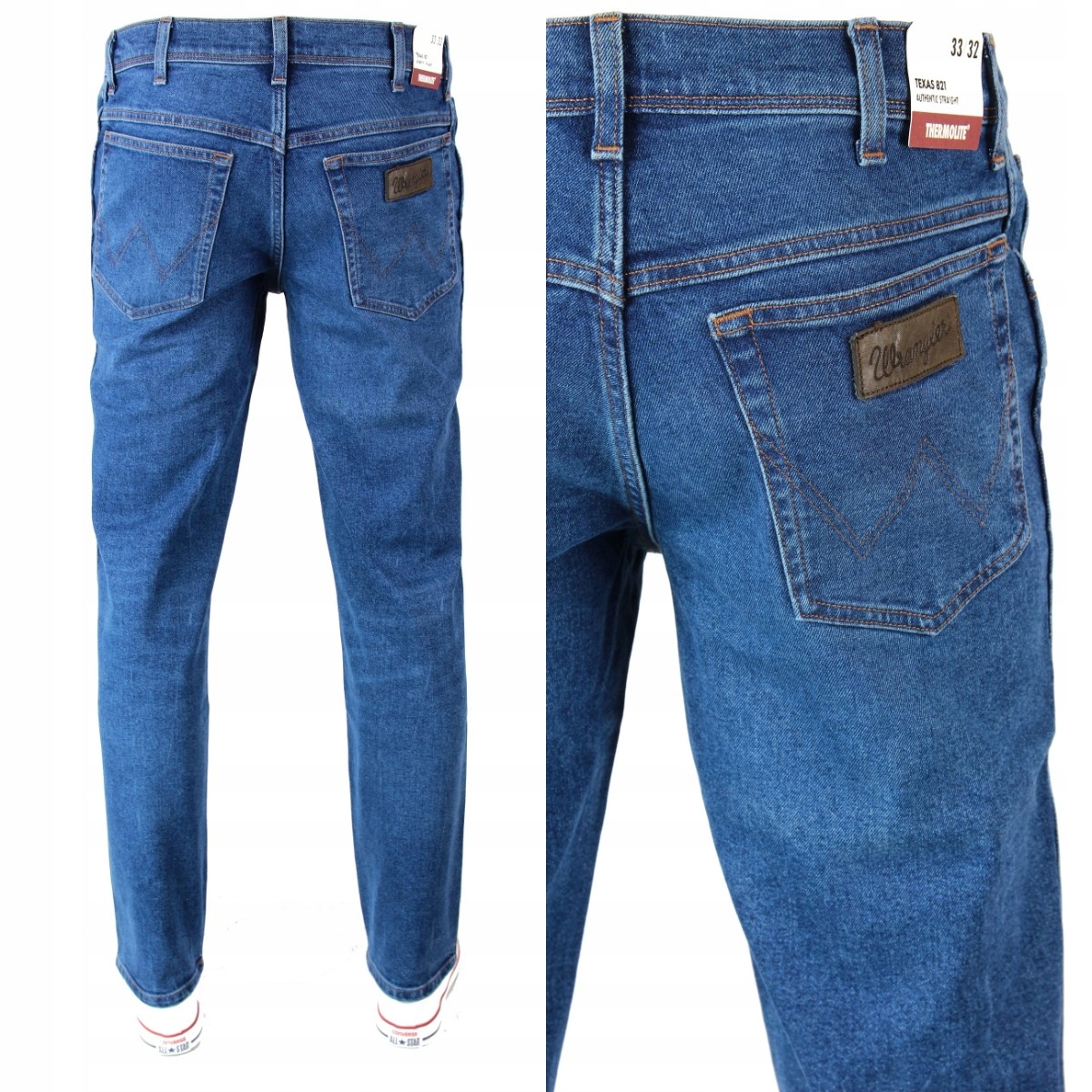 

Wrangler Texas Jeans Proste Reg. W33 L34