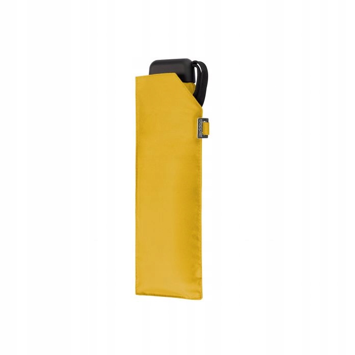 Doppler Carbonsteel Mini Slim Shiny Yellow, silný manuální deštník