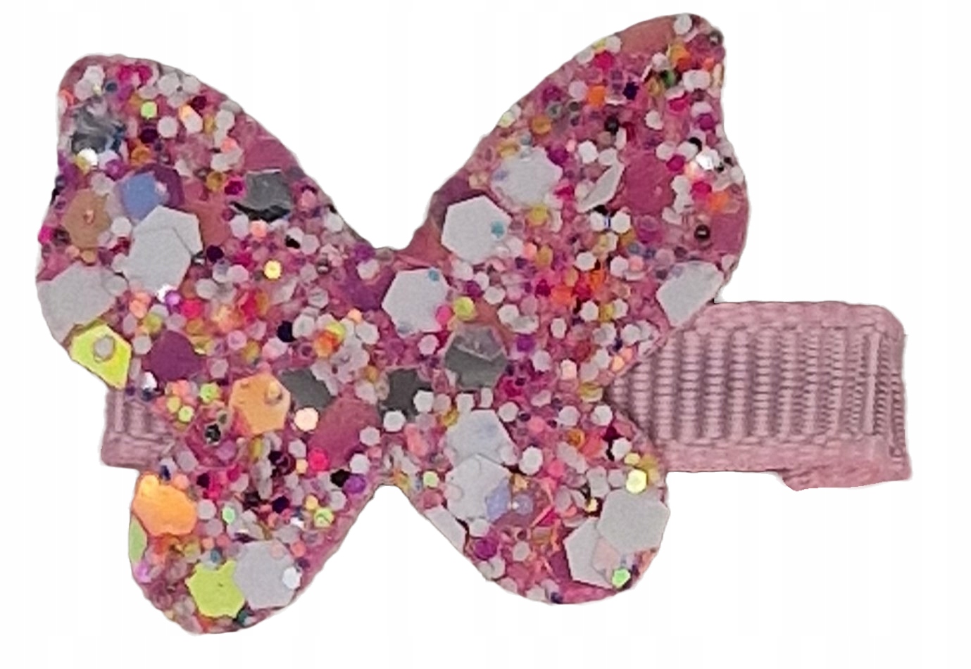 

Spinki do włosów, błyszczące z motylkiem