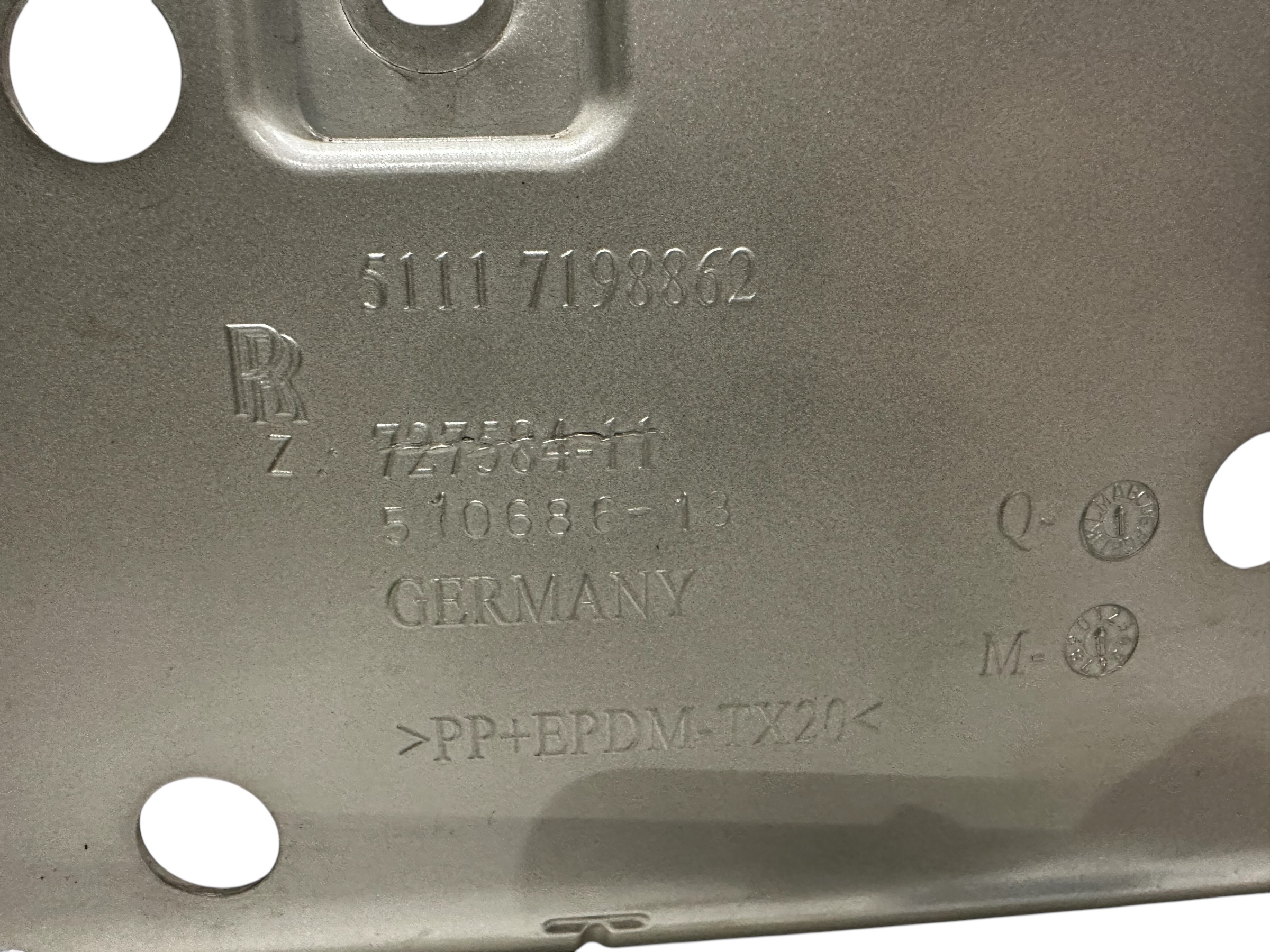ROLLS ROYCE GHOST 09-14 Anteriore Paraurti 51117198862