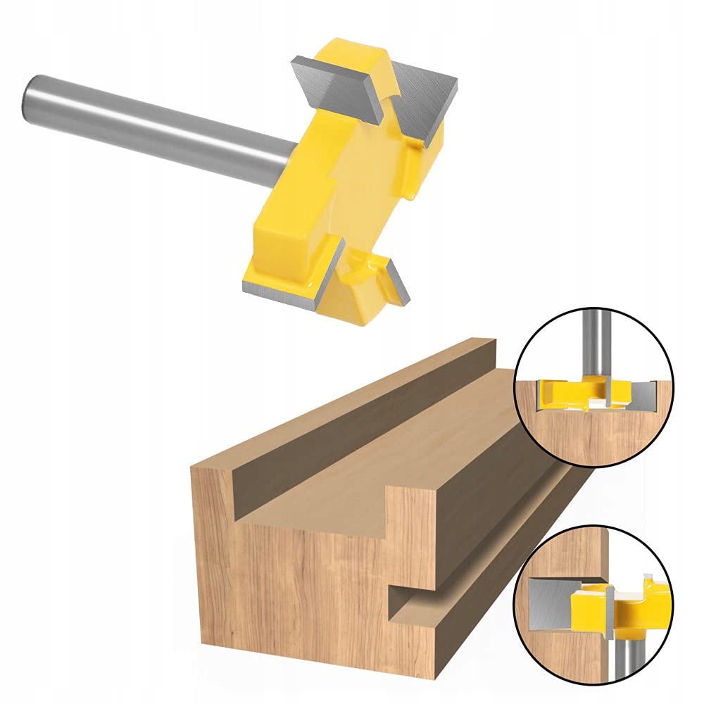 FREZ DO PLANOWANIA DREWNA 51MM TRZPIEŃ 8MM NARZĘDZIA SKRAWAJĄCE Z WĘGLIKA Marka bez marki