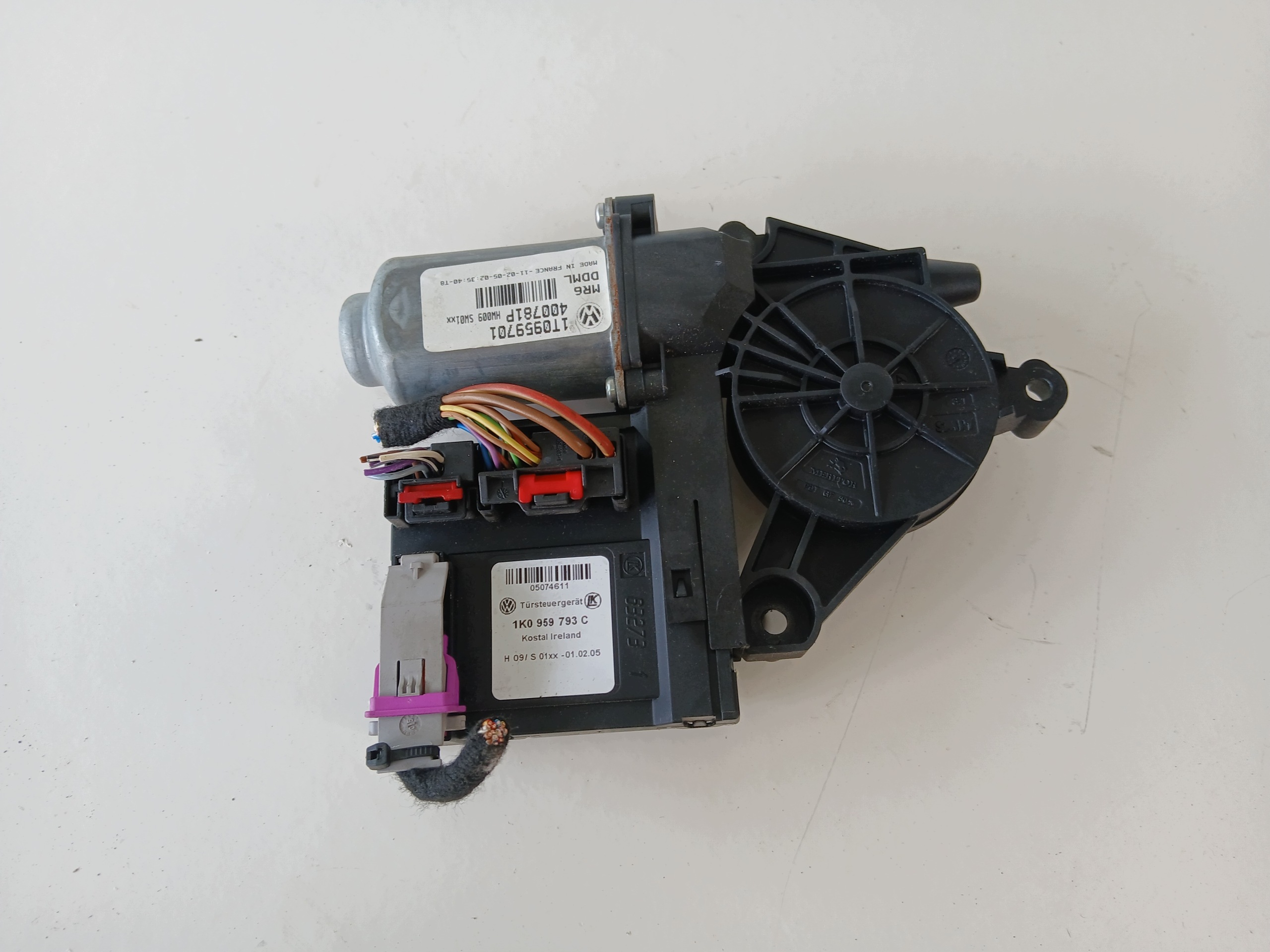 VW TOURAN and mini motor windows left front 1T0959701 1K0959793C