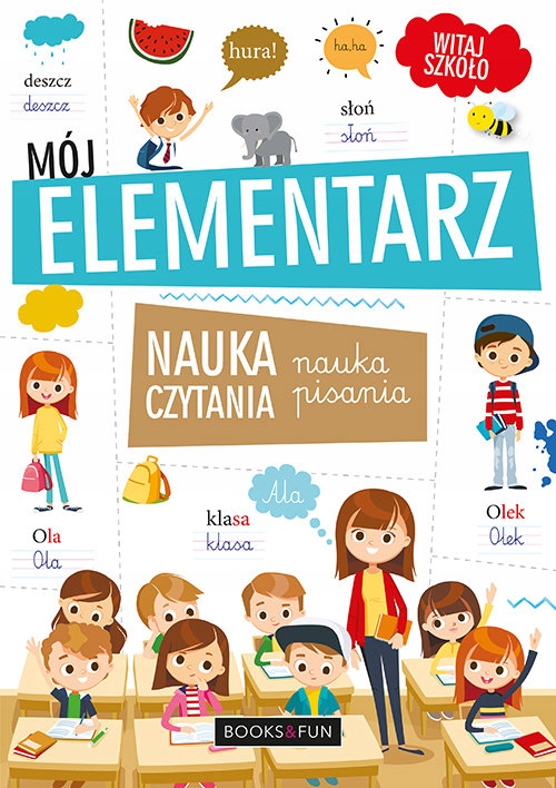 

Mój Elementarz Nauka Czytania Nauka Pisania