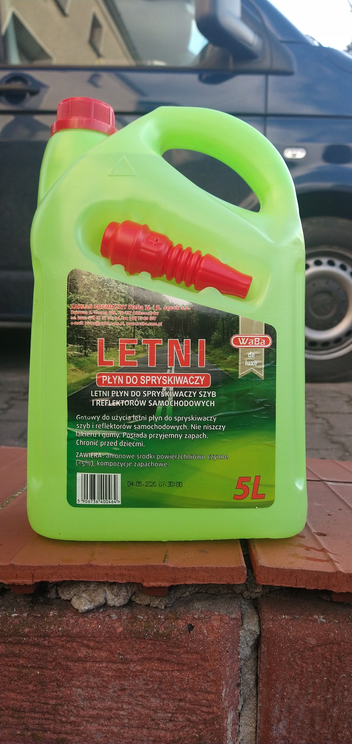 

Letni płyn do spryskiwaczy 5l WaBa de luxe