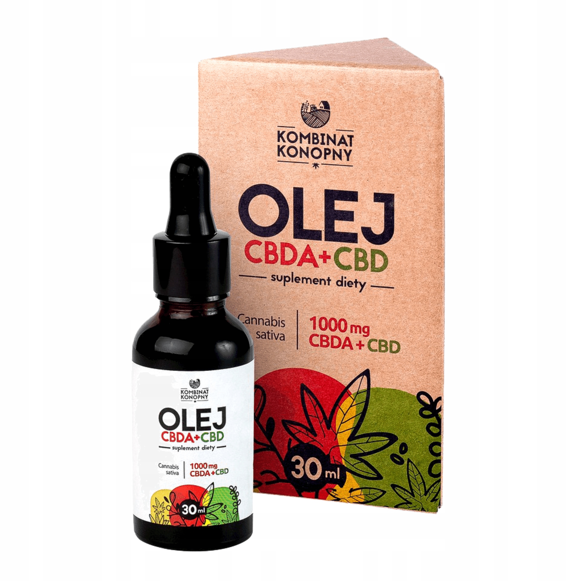 

Olej Cbda Cbd Raw 1000 mg 30 ml Kombinat Konopny