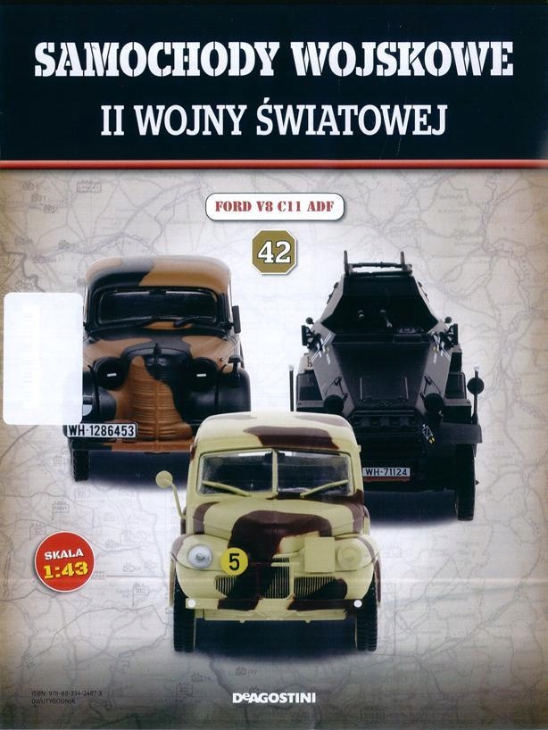 Samochody Wojskowe II Wojny Św 42- Ford V8 C11 Adf