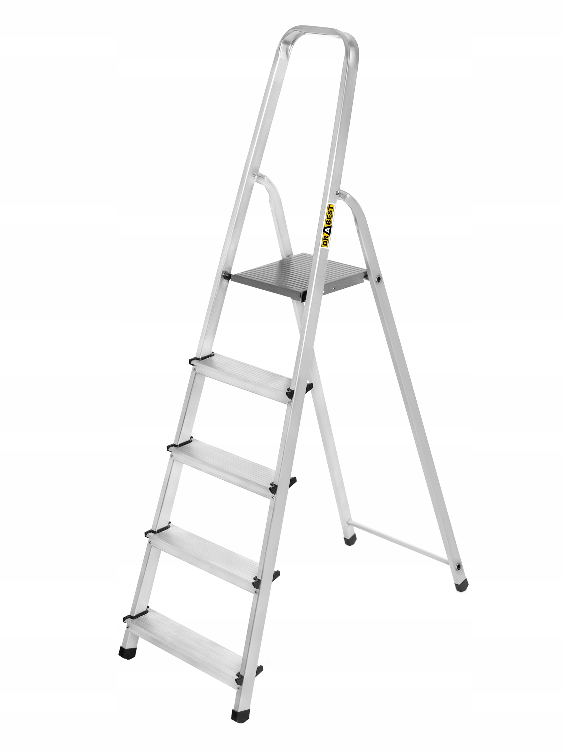 

Drabina aluminiowa 5 stopni wytrzymałość 125 kg