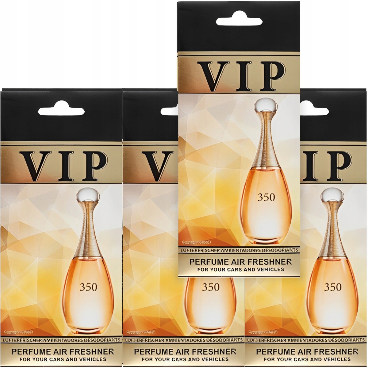 

Zestaw 4 Zawieszek Do Samochodu Vip J'adoire