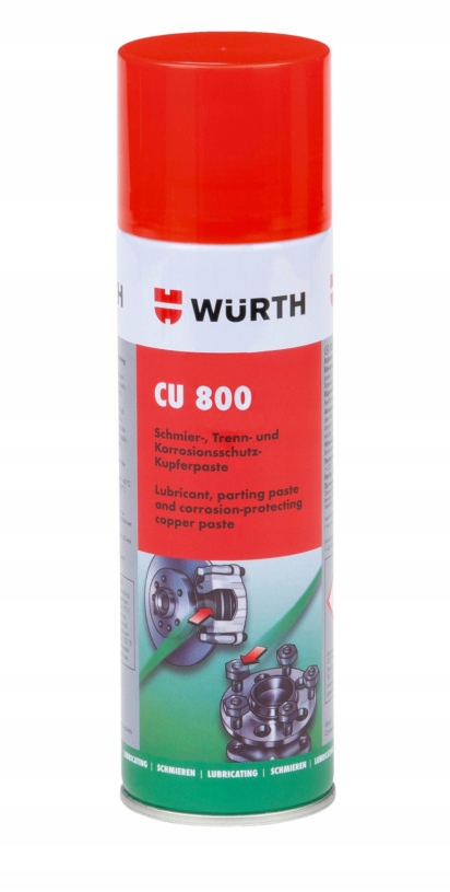 

Spray Miedziany Miedziowy Wurth Cu 800 300ml