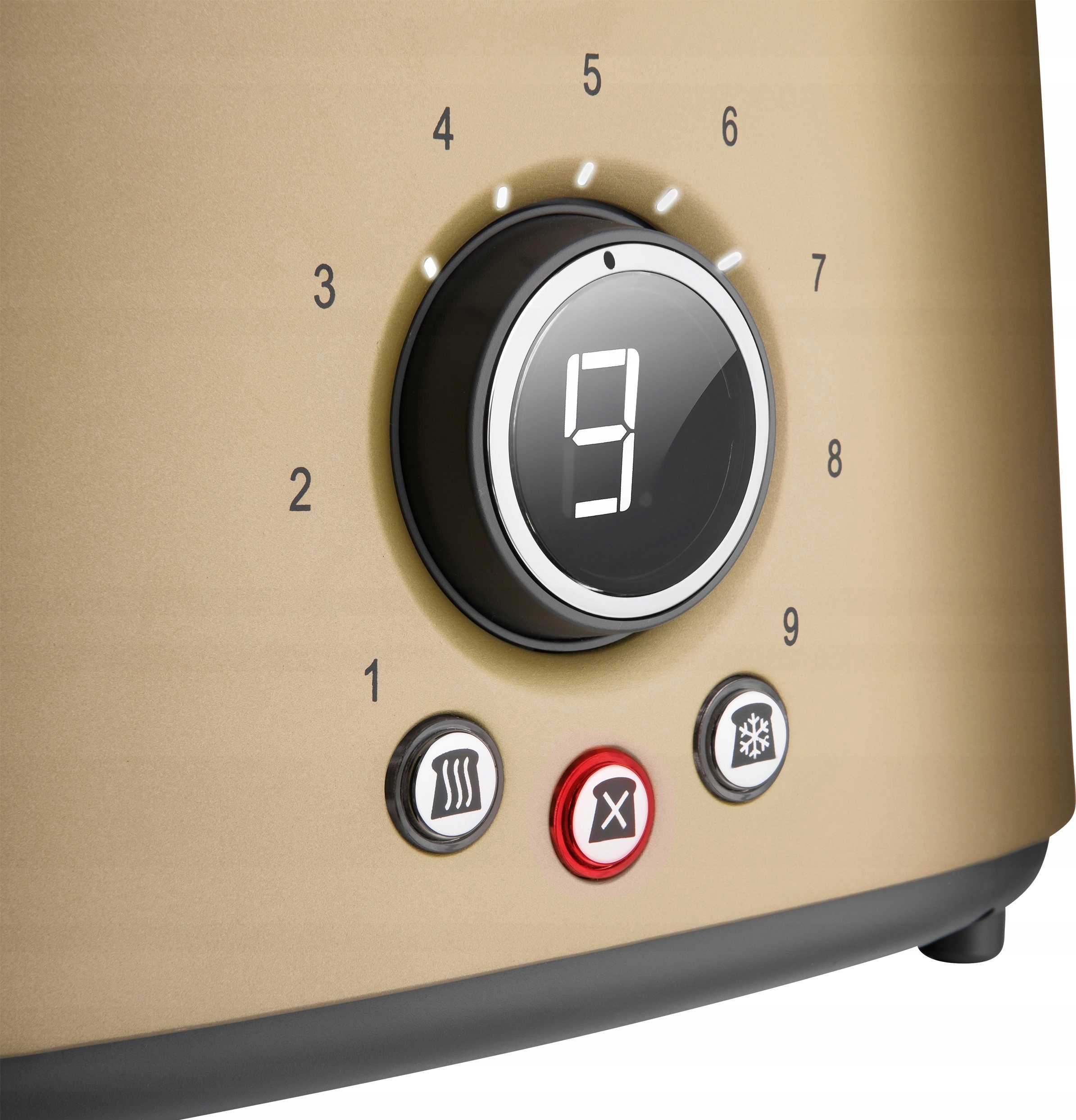 Opiekacz Toster na 2 kromki Sencor Złoty 1000 W Model STS 6057CH