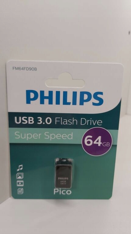 MAŁY PENDRIVE PHILIPS PICO FM64FD90B USB 3.0