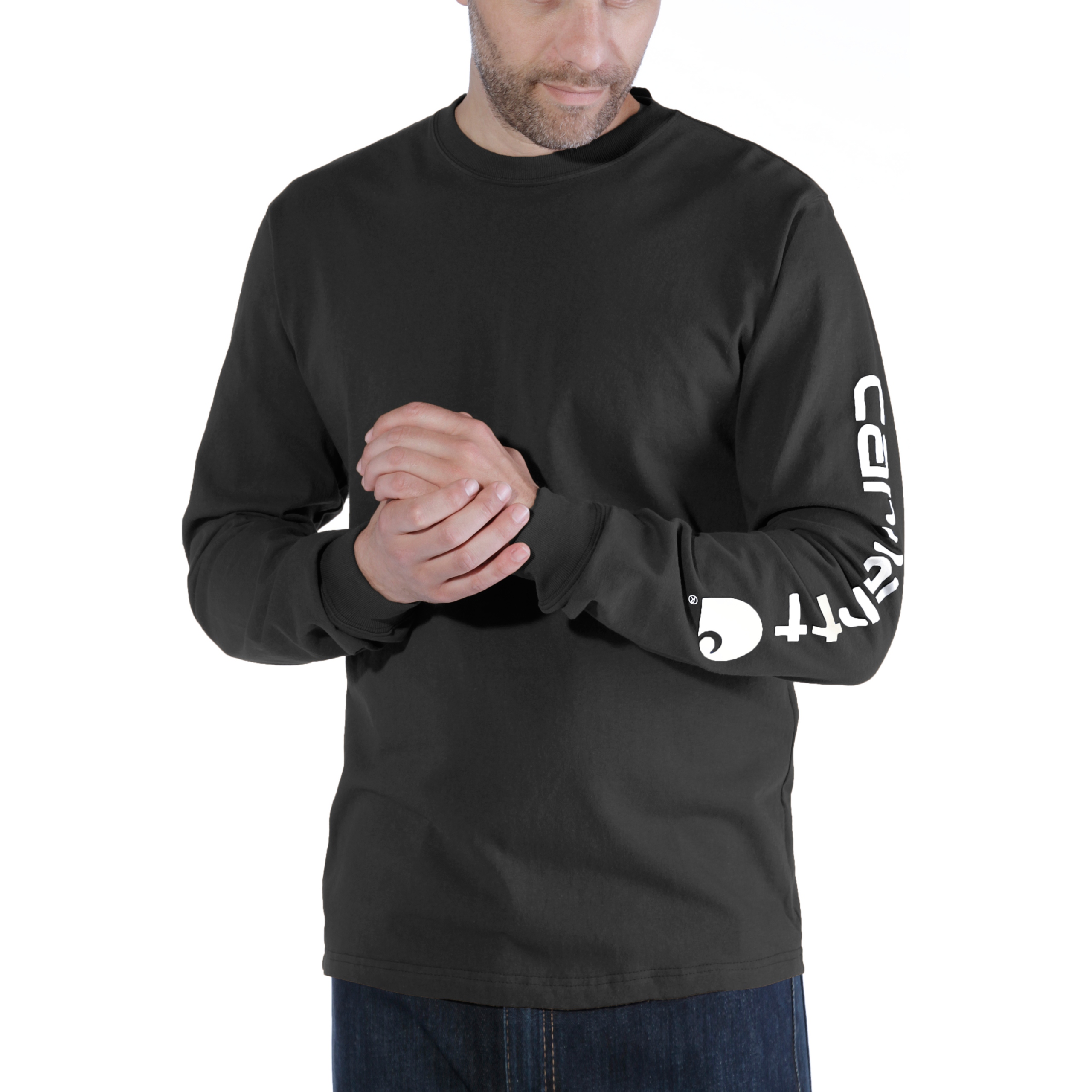 

Koszulka z długim rękawem XL Carhartt Black