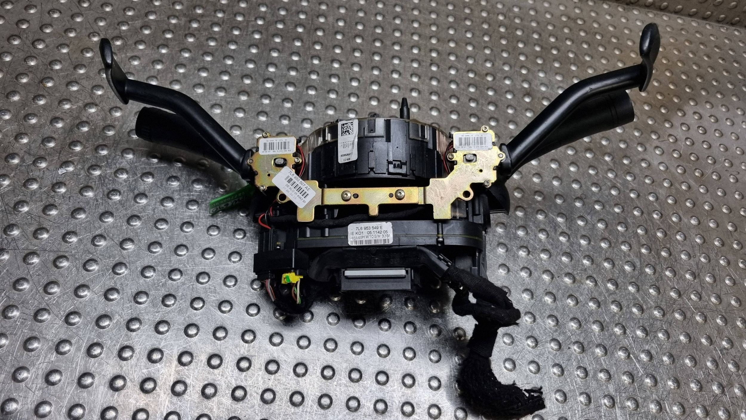 devio luci devio devio luci tergicristallo tergi anello airbag volante 7L6953507AE 7L6953549E VW TOUAREG e 7L