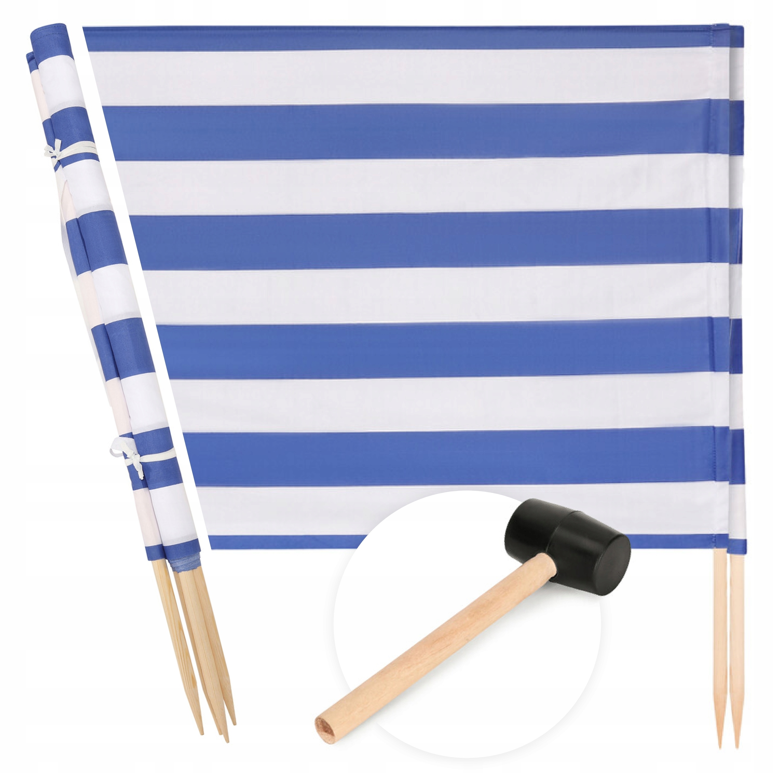 Paraván 10 m s kladívkem Dlouhý kotva Garronda Výrobce Polský