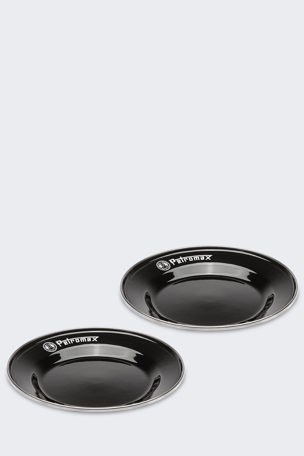 Smaltované talíře Petromax 26 cm 2 ks Black