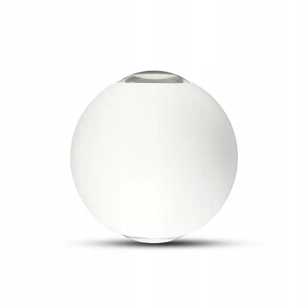 V-tac Nástěnné svítidlo 4W Led bílé kulatý IP65 VT-836-W 4000K 476lm