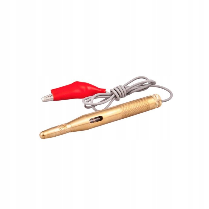 PRÓBNIK NAPIĘCIA SAMOCHODOWY 6V 12V 24V IGŁA METAL Marka Amio