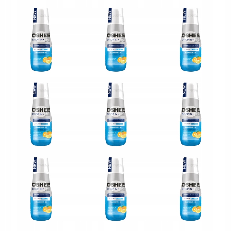 Oshee Drop In Hydroconcentrate Vitamin Water Mg B6 500 ml X9