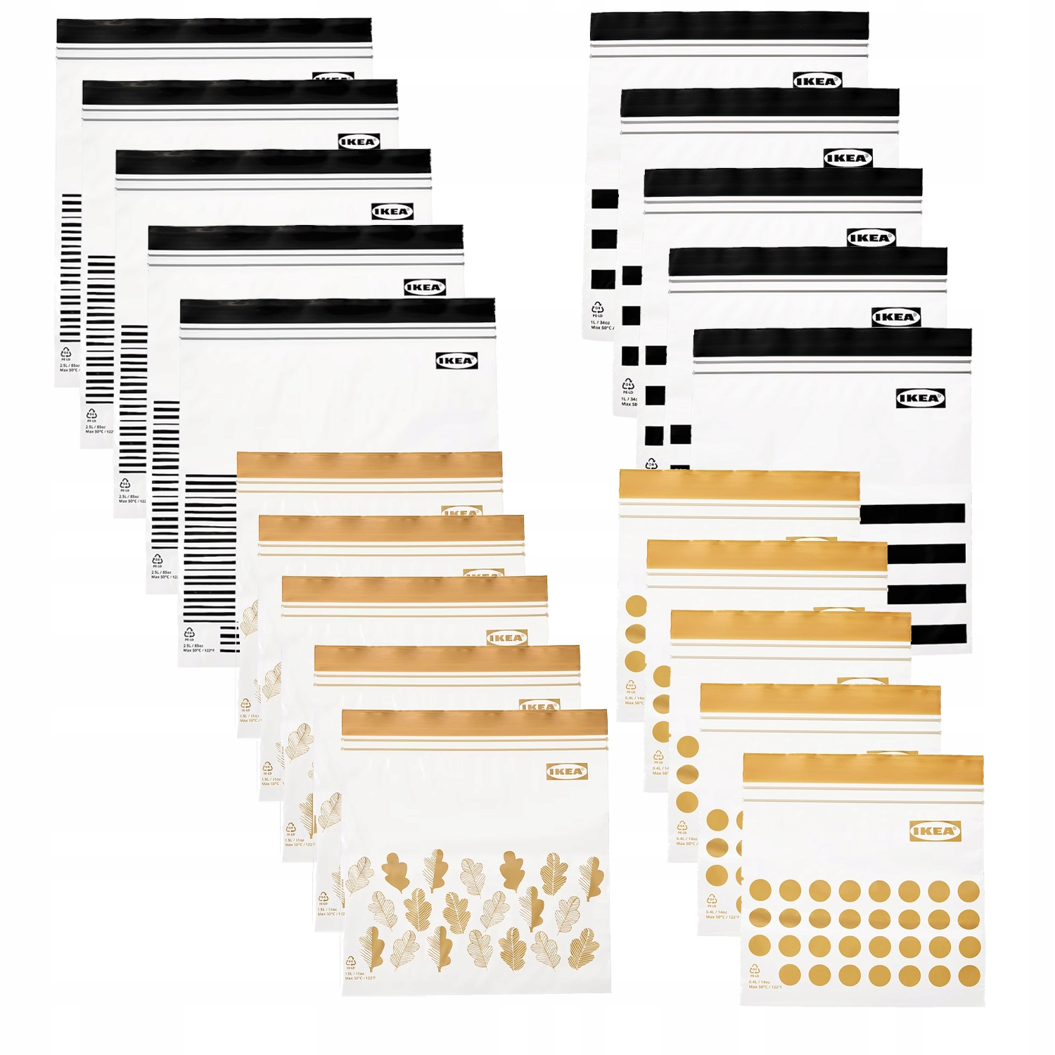 

Ikea Istad Torebki Woreczki Strunowe 110 szt.