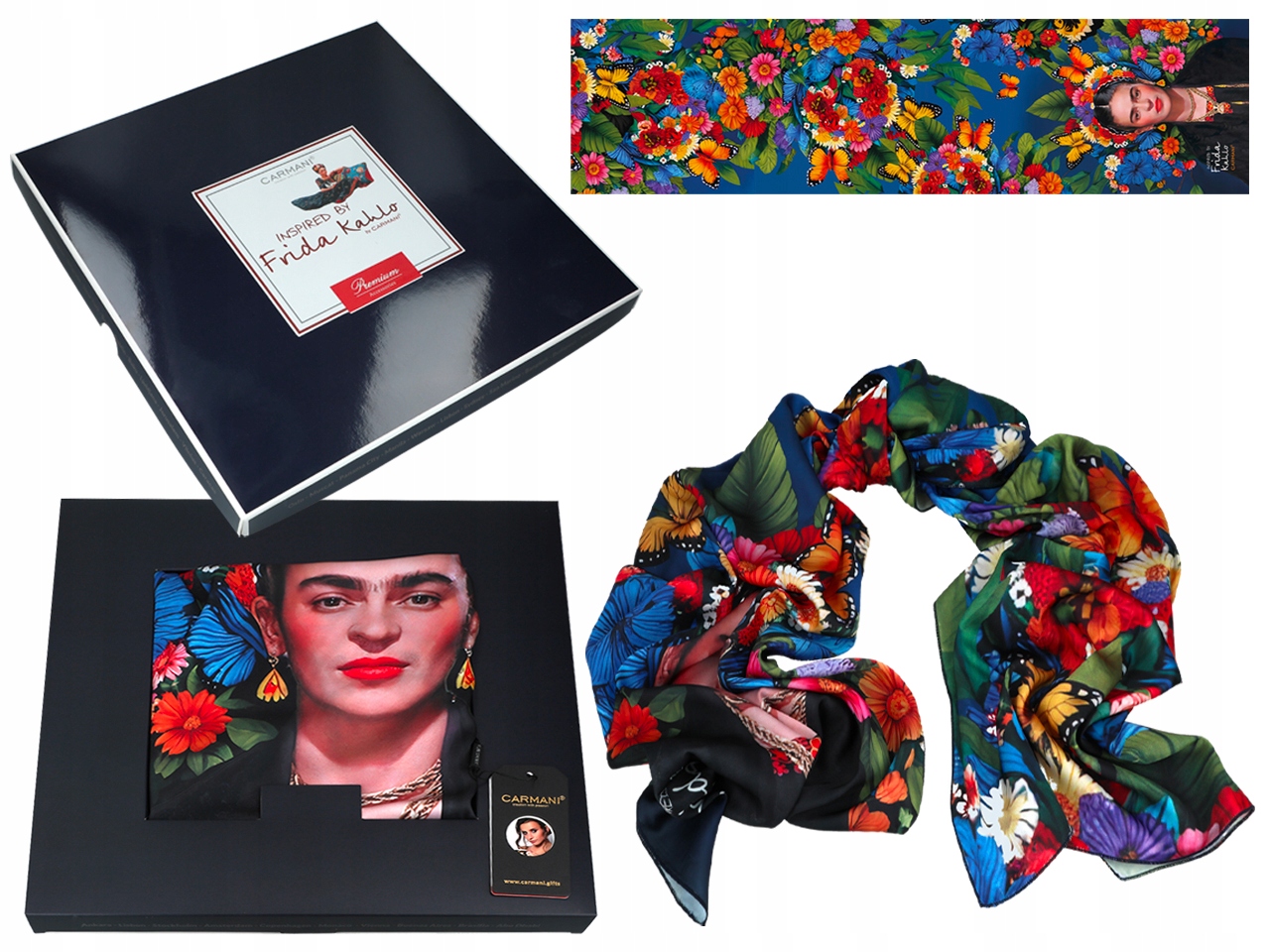 Dámská Šála Frida Kahlo Malířství Doplněk K Oblečení Dárek