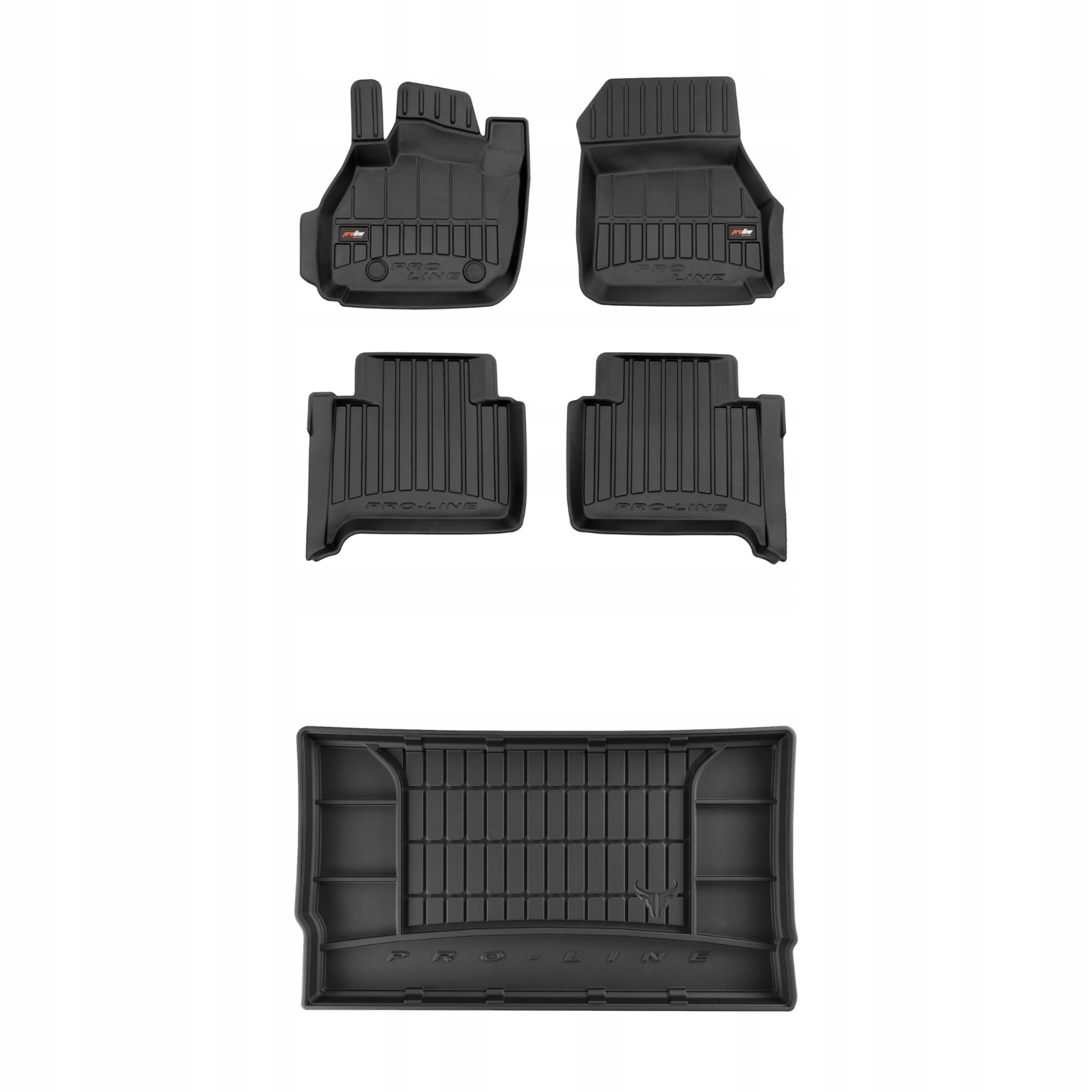 Sada gumových kobercov a rohoží pre Renault Zoe 2019-2024