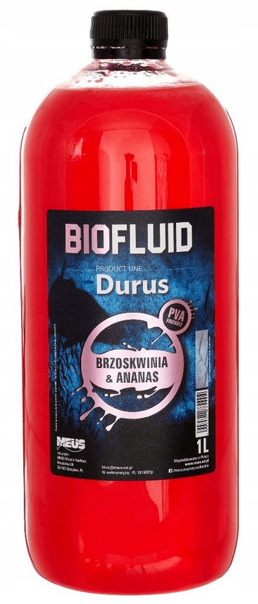 Zalewa Meus Bio Fluid Durus Brzoskwinia Ananas 1l