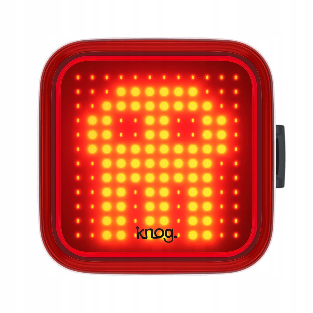 Zadní světlo na kolo Knog Blinder Skull Usb 100lm, až 60 hodin, IP67 8 režimů