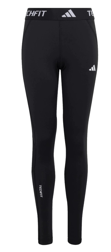 Adidas Spodnie Dziecięce Termoaktywne Czarne Techfit KT1828 R.140