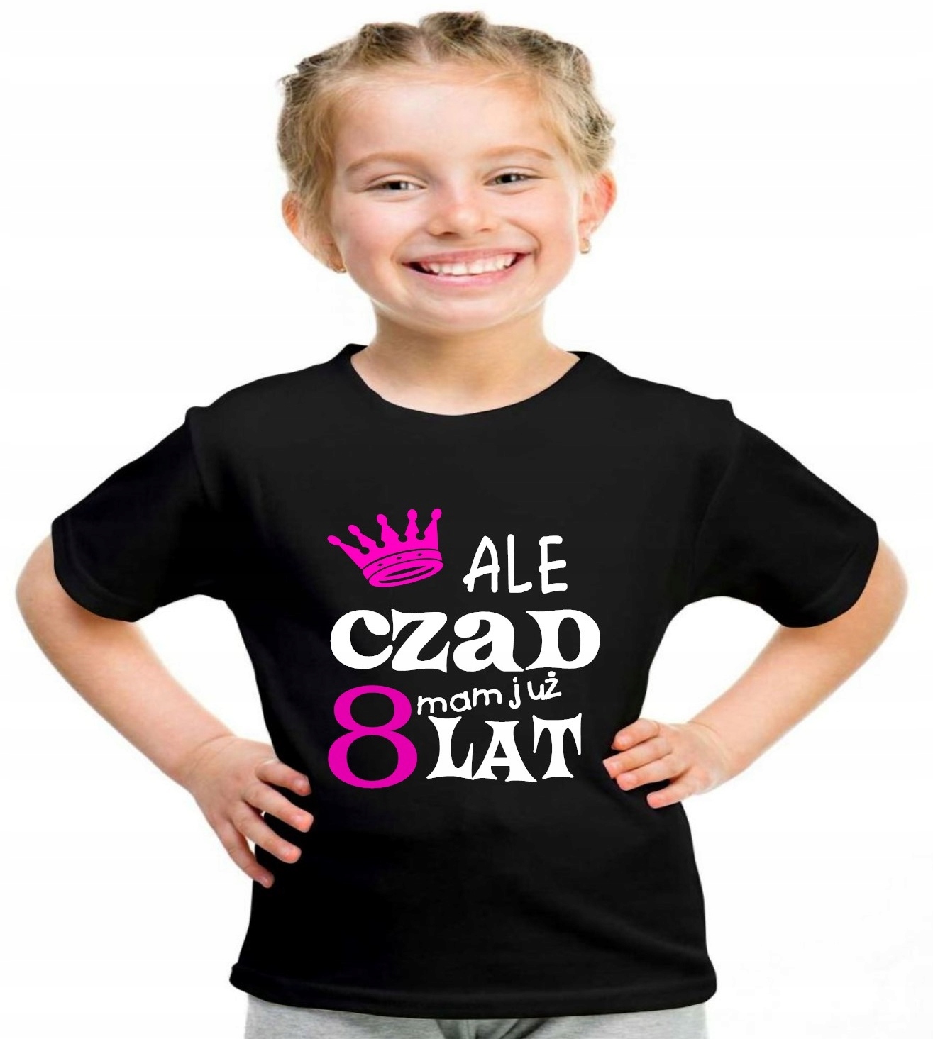

Koszulka Urodzinowa Ale Czad mam już 8 Lat