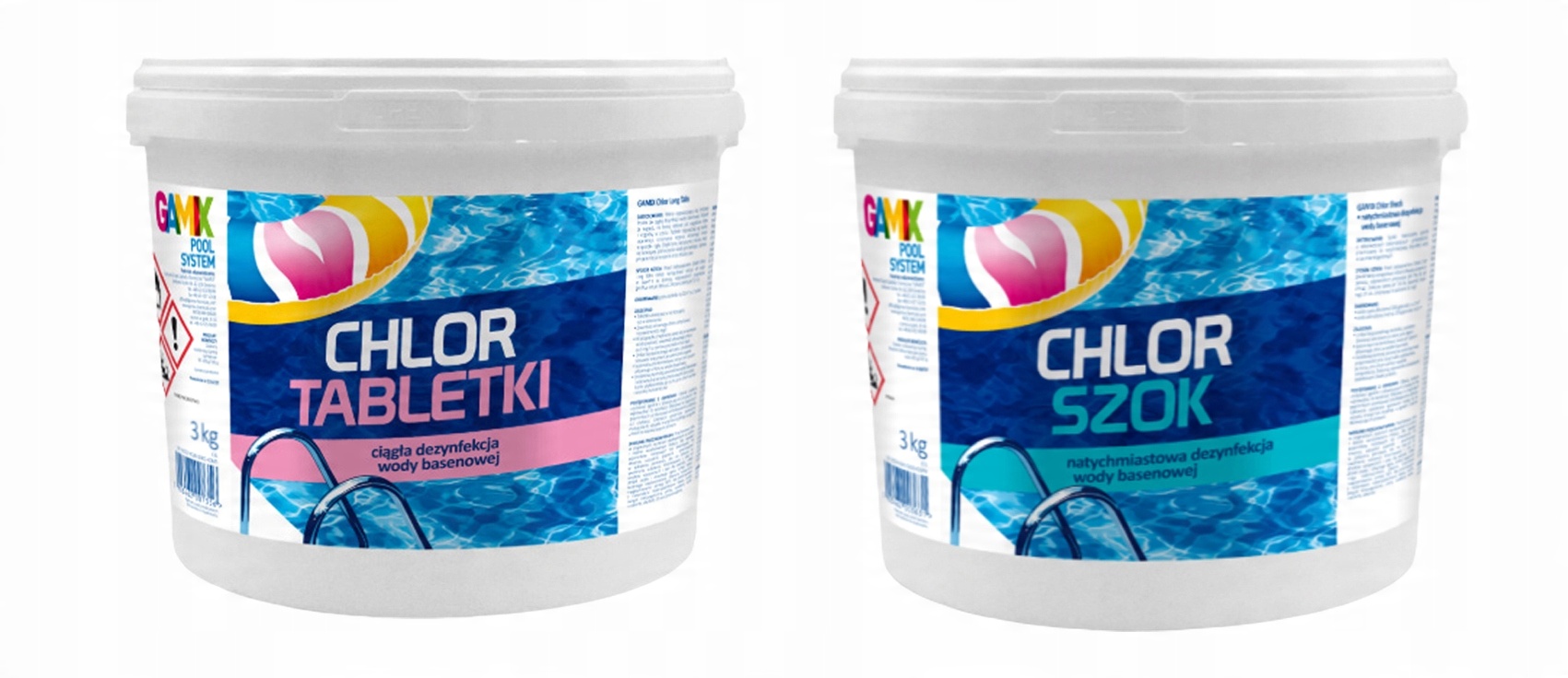 

Chlor Tabletki Szok Chemia Do Basenu Gamix 2x3KG