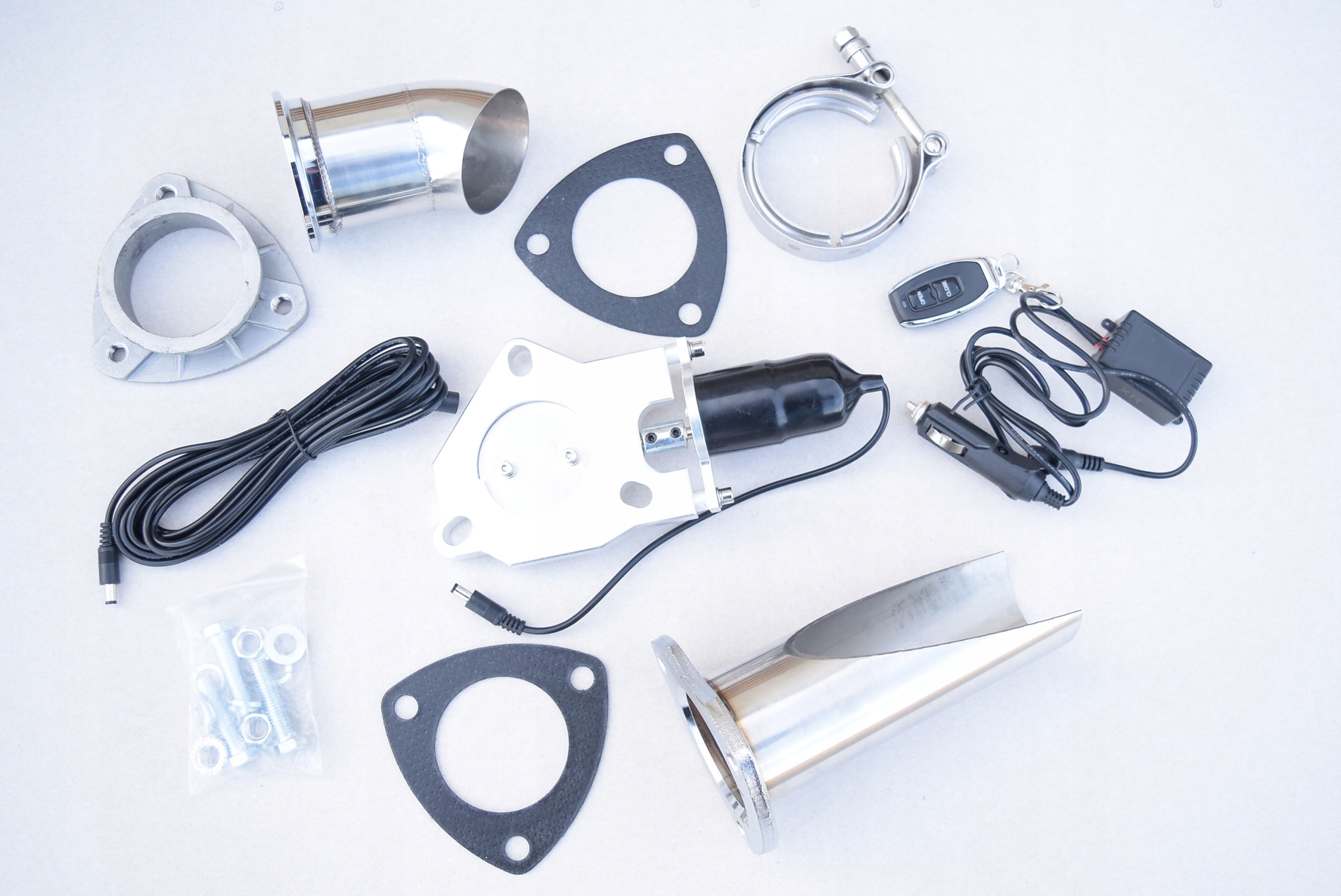 1 - ЭЛЕКТРОННЫЙ ДЕМПФЕР ВЫХЛОПА ТЮНИНГ 51ММ 2'